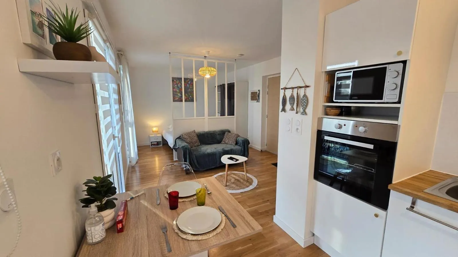 Vacances O Kastel - Studio Centre Ville Proche De La Mer Fouesnant Apartman